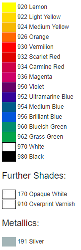 Kolory Farby Tampa Tex TPX